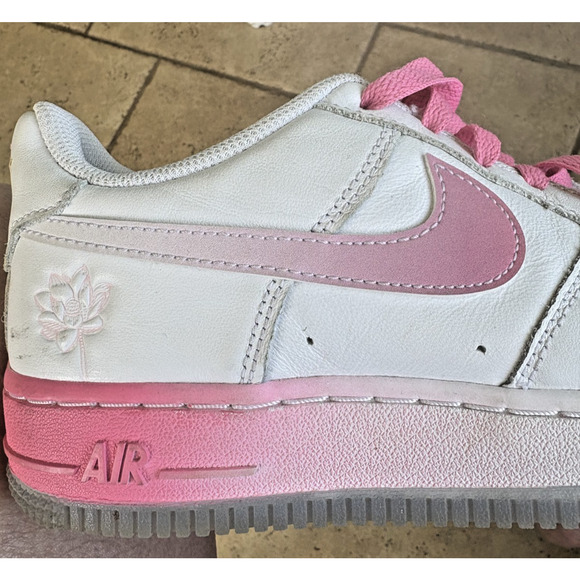 Nike Air Force 1 LV8 Low San Francisco Pack - Lotus Flower - FD1023-100 -5Y - Picture 2 of 7